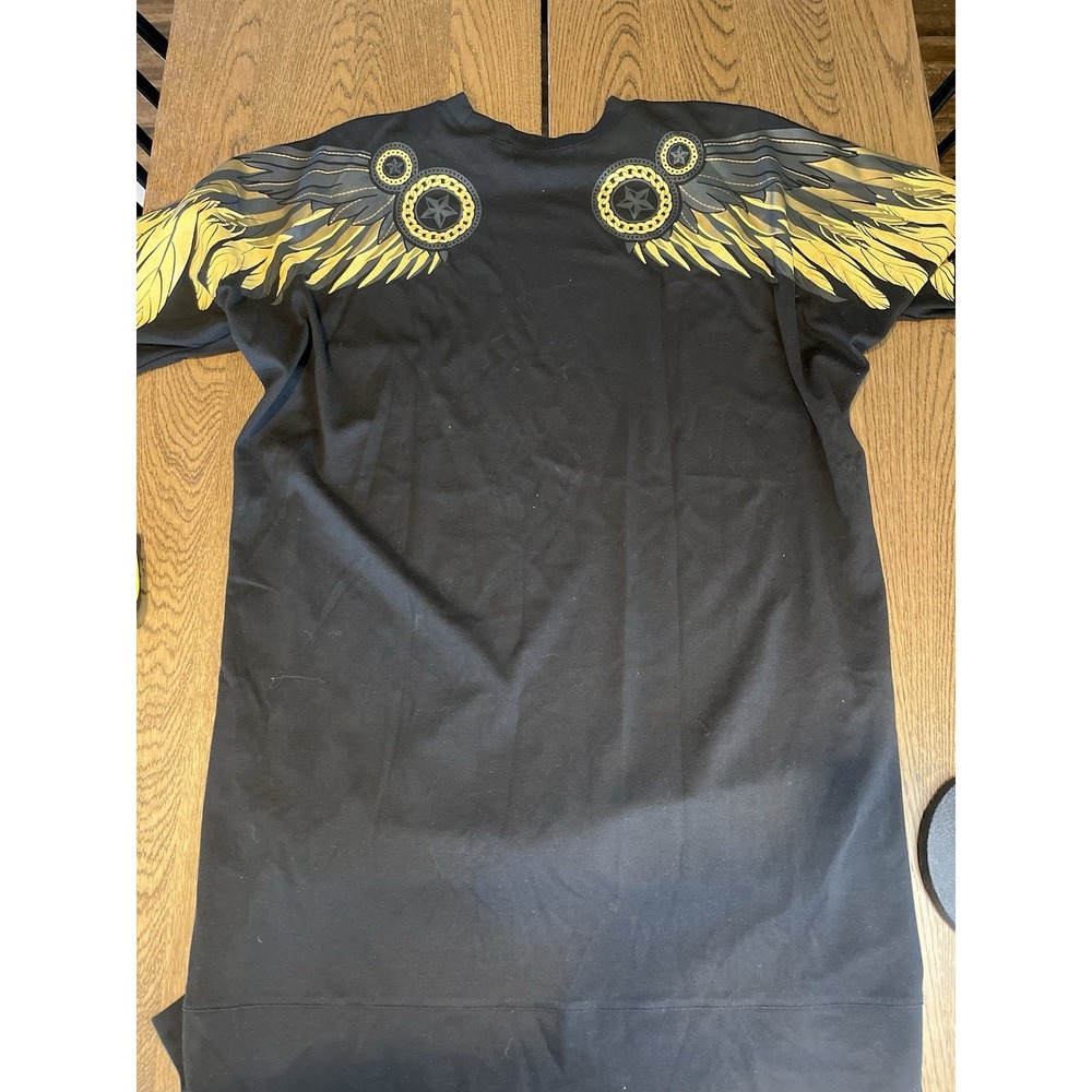 Boy London Free Size Dress Oversized T Shirt Gold Black Wings United Kingdom - Picture 10 of 13